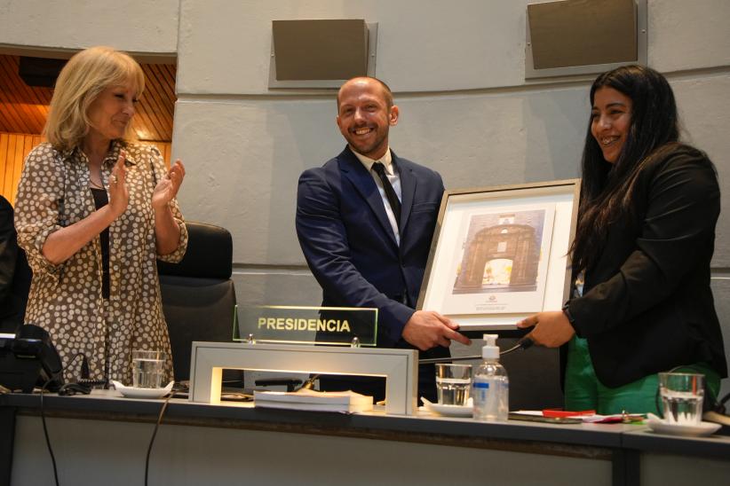 Cambio de presidencia de la Junta Departamental de Montevideo