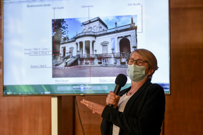 Conferencia de prensa por premio al Museo Juan Manuel Blanes en coordinación con la Embajada de EEUU