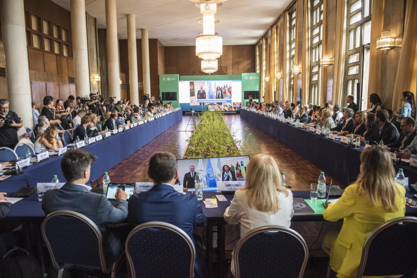 XXVII Cumbre de Mercociudades en Montevideo, 1 de diciembre de 2022