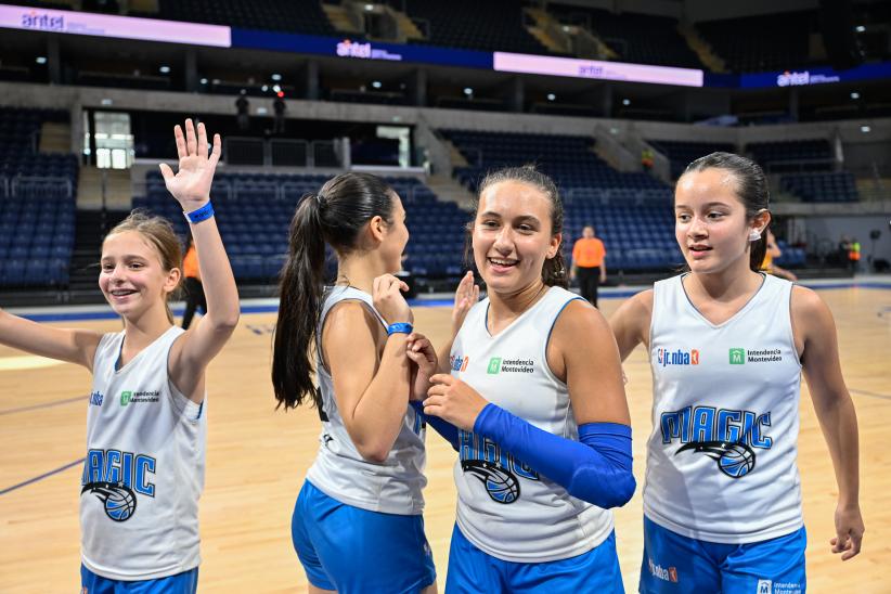 Finales del torneo Jr. NBA en el Antel Arena