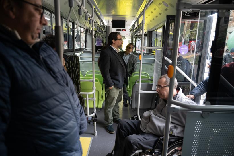 Presentación de nuevos coches eléctricos de las cooperativas de transporte Ucot, Coetc y Come