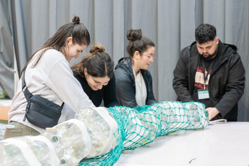 Taller de elaboración de biobardas en el Espacio Modelo