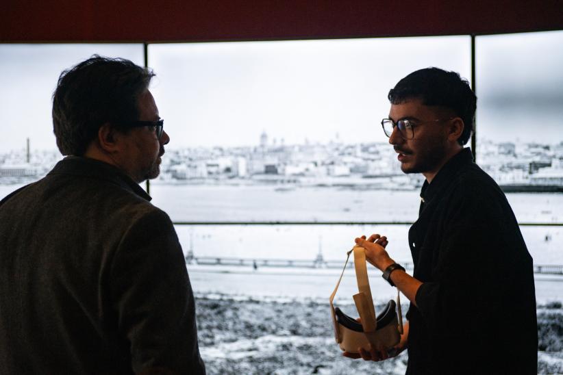 Presentación de RV y azota en el Centro de Fotografía