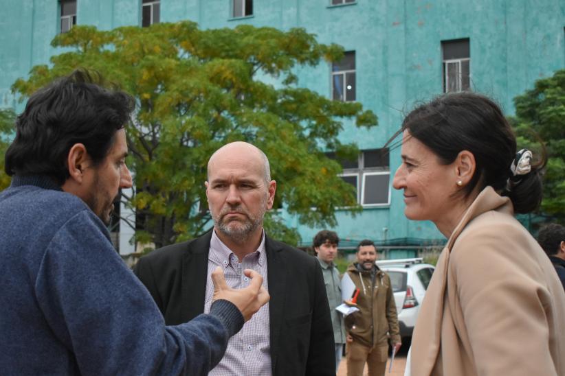 Visita de delegación vasca al PTI Cerro