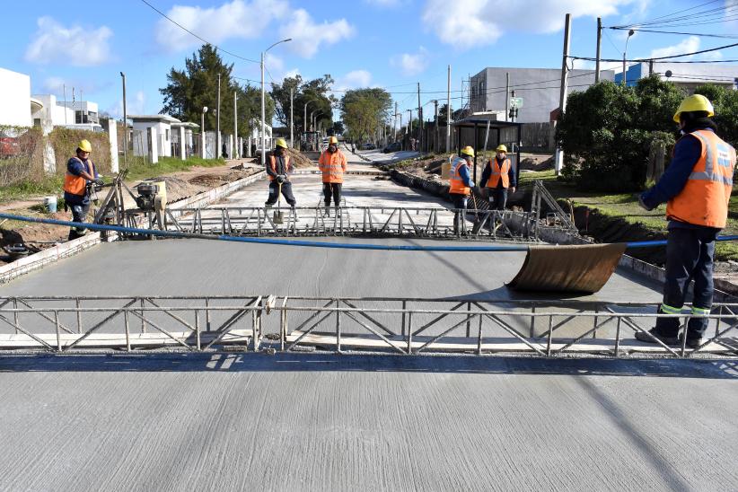 Obras en calle Susana Pintos