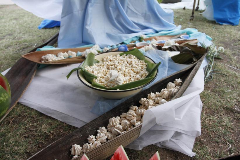 Celebracion de Imenaja en la playa Ramirez