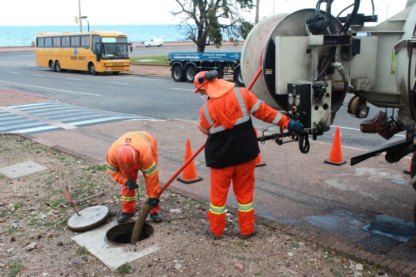 Desobstrucción de saneamiento
