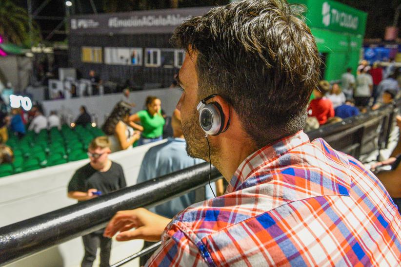 Servicio de audiodescripción en vivo en el Teatro de Verano
