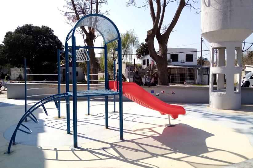 Obras en el barrio La Paloma 