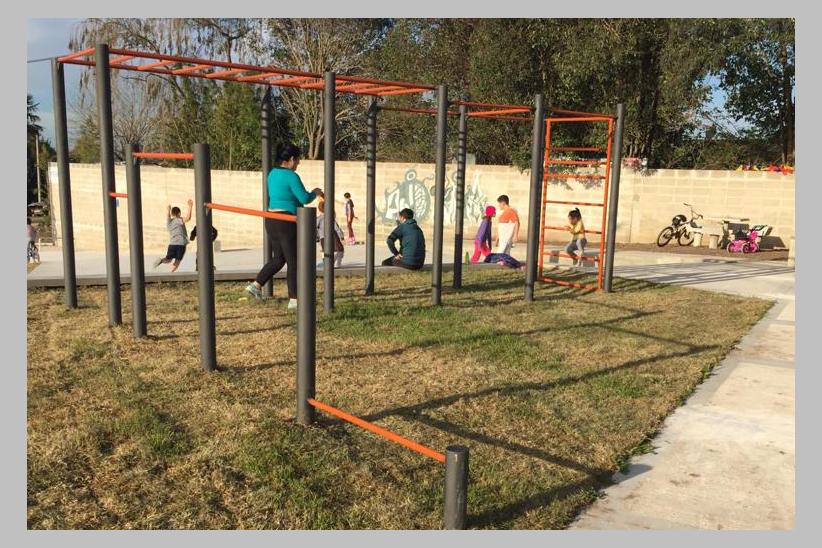 Obras en el barrio La Paloma 