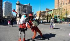 Paseo peatonal en Av. 18 de Julio