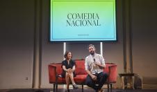 Lanzamiento de la programación 2022 de la Comedia Nacional en la sala Delmira Agustini