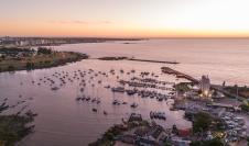 Vista aérea de Montevideo 