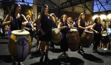 Inauguración de la plaza Las Pioneras