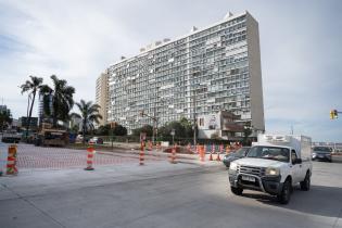 Avance de obras viales en Av. Dr. Luis Alberto de Herrera