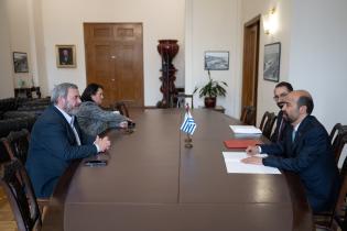 20250822dicimouyjmr8209.jpg El intendente Mario Bergara se reúne con el embajador de Emirat