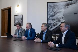 20250822dicimouyjmr8222.jpg El intendente Mario Bergara se reúne con representantes del BID