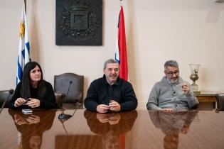 Intendente de Montevideo Mario Bergara, se reúne con Diputados 