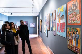 Inauguración de exposición "Montevideo ciudad de superhéroes"