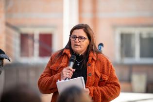 Inauguración de viviendas por realojo del asentamiento Santa Ma