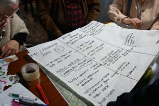 Taller con concejos vecinales y comisiones barriales  en el  CCZ