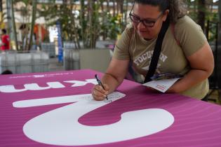 Entrega de kits de la carrera San Felipe y Santiago