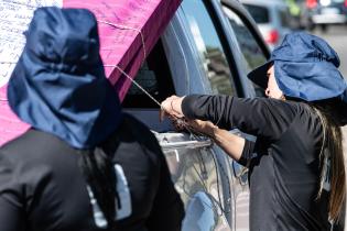 Firma y colocación de cuentakilómetros de la carrera San Felip