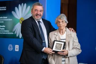 Declaración de  ciudadana ilustre de Montevideo a la Sra. Milka