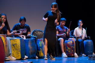 Jornadas de adolescentes en escena de la Movida Joven