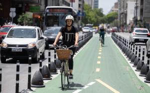 Ciclovía en 18 de Julio