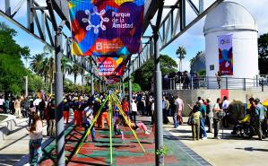 Inauguración del Parque de la Amistad