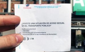 Protocolo ante acoso sexual en el transporte público