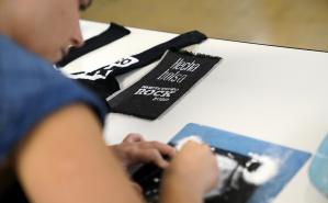 Confección de bolsas reutilizables de Hecha Bolsa