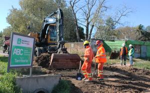 Inicio de obras en barrio La Carbonera en el marco del Plan ABC
