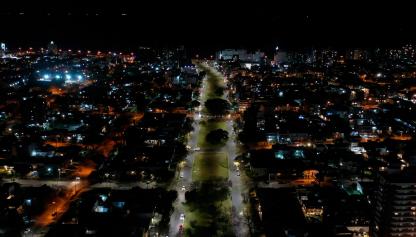Sustitución de luminarias por tecnología LED en la calle Concepción del Uruguayy