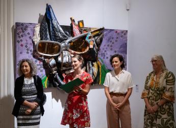 Inauguración de exposición PURE GOLD, en el Museo Blanes