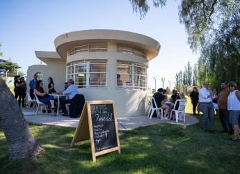 Inauguración de cafetería en el Rosedal del Prado