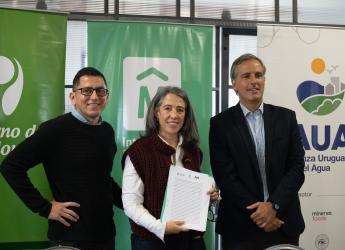 20250527dicimouyvc0039.jpg Firma de un convenio con la Intendencia de Canelones y la organi