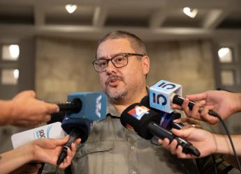 Rueda de prensa con el director de Desarrollo Ambiental, Leonard