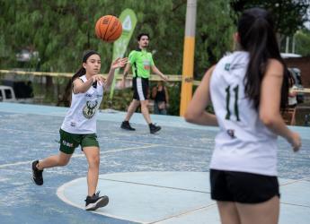 Torneo JR. NBA en el complejo SACUDE 