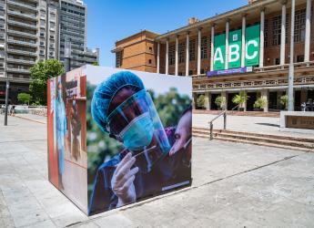 Cubos Plan ABC en Explanada de la Intendencia