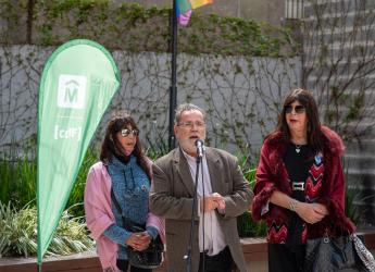 Inauguración de la exposición fotográfica del archivo de la memoria trans