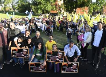 Entrega de terrenos a cooperativas de viviendas en barrio de la Innovación