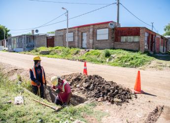 Inicio de obras en Padre Cacho  