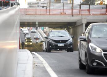 Habilitación de circulación hacia el Centro del túnel de Av. Italia