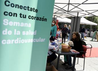  Actividades en la explanada de la Intendencia de Montevideo en el marco de la Semana del Corazón