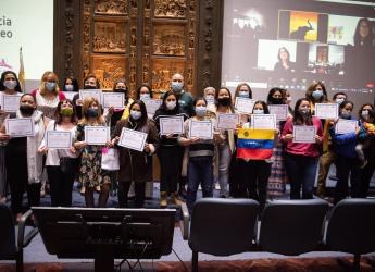 Entrega de diplomas ACNUR