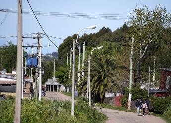 Nuevas luminarias en barrio Villa Isabel