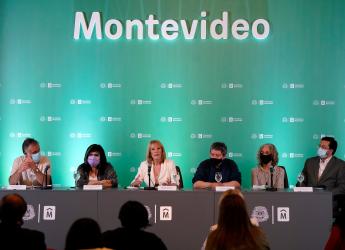Conferencia de prensa sobre Montevideo amiga del fútbol