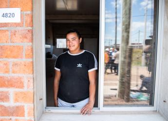 Entrega de viviendas en barrio Cauceglia